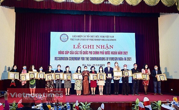 VUFO Honors 49 Foreign NGOs for Outstanding Performance in 2021 VUFO Honors 49 Foreign NGOs for Outstanding Performance in 2021