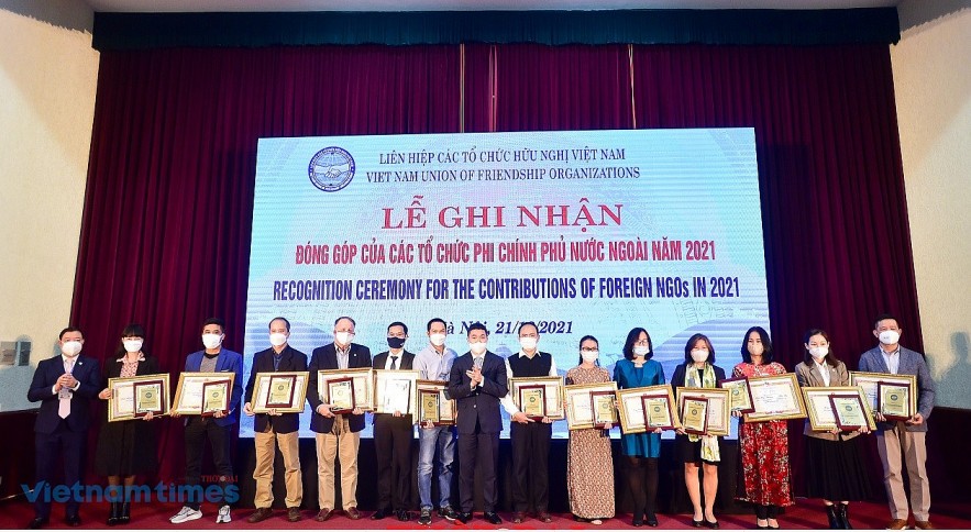 VUFO Honors 49 Foreign NGOs for Outstanding Performance in 2021 VUFO Honors 49 Foreign NGOs for Outstanding Performance in 2021