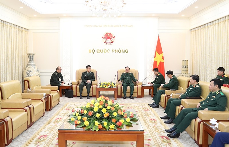 会见场景。 会见场景。