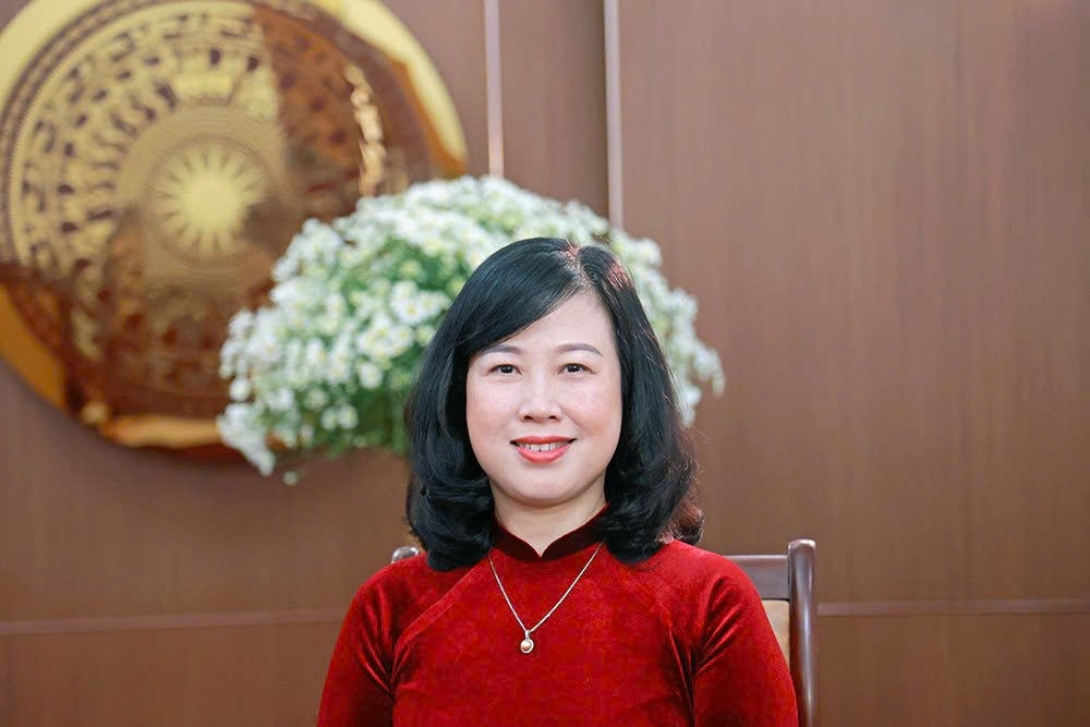 越共中央委员、卫生部部长陶红兰。 越共中央委员、卫生部部长陶红兰。