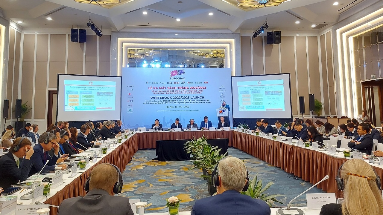 越南欧洲商会在河内发布2023年白皮书