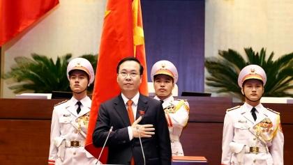 俄印朝日等国家领导人向越南新任国家主席武文赏致贺电和贺信