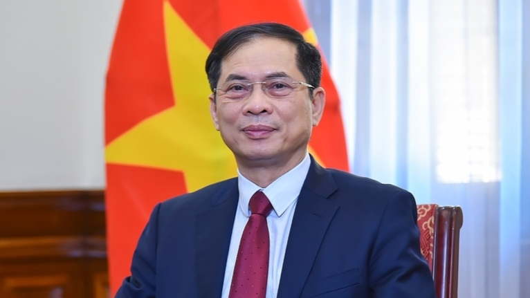 越南外交部长裴青山。 越南外交部长裴青山。