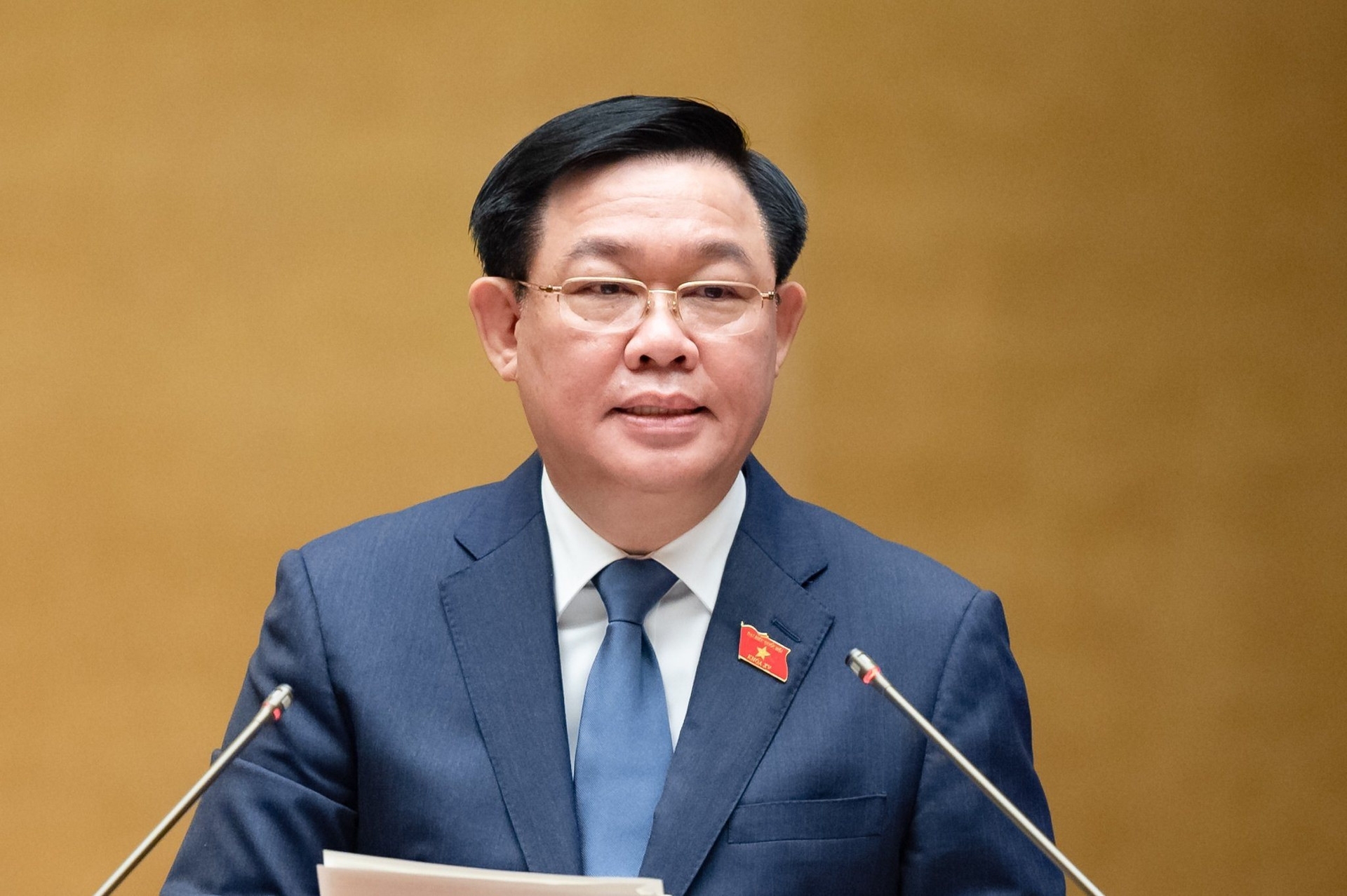 越南国会主席王廷惠。 越南国会主席王廷惠。