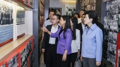 通过铭刻两国人民历史印记的“红色地标”传播越中友谊