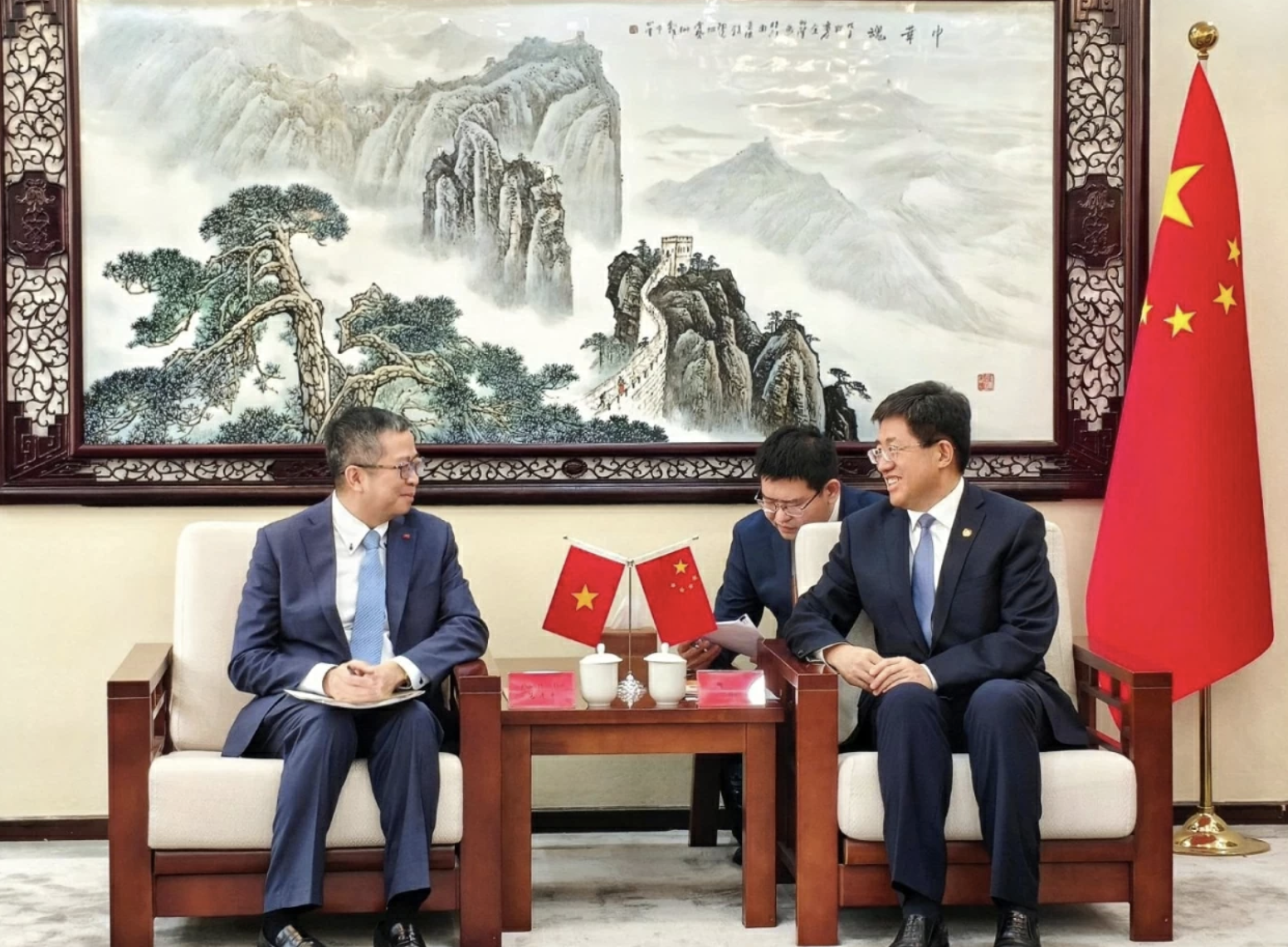 会见场景 会见场景