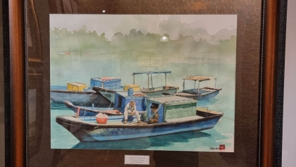 介绍南方文化色彩的水彩画展：介绍各地人民其日常生活、文化活动、各处遗产和家乡风景