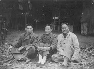 珍贵系列照片：中国军事顾问团团长韦国清与越南