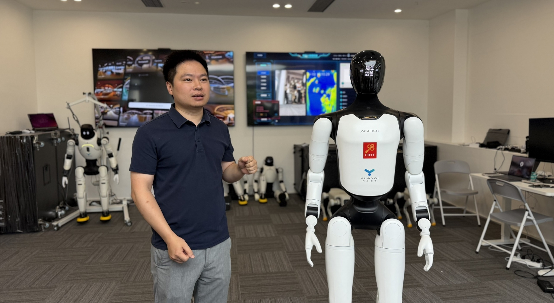 中国科创企业以人形机器人破解用工难题