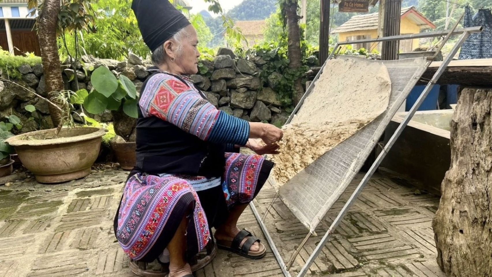 富寿省茶斋村蒙族竹纸：承载精神记忆的非遗技艺