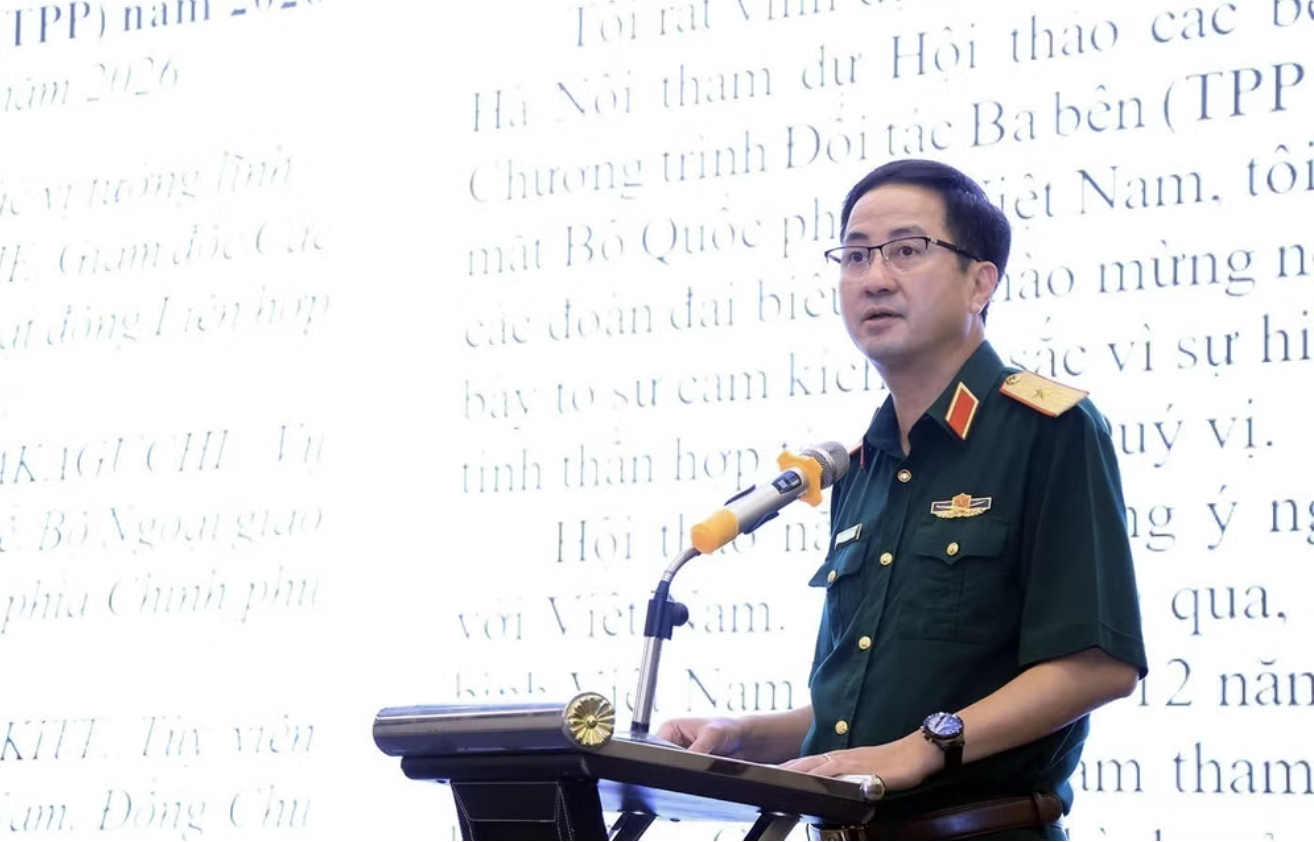 越南国防部维和局局长范孟胜少将。