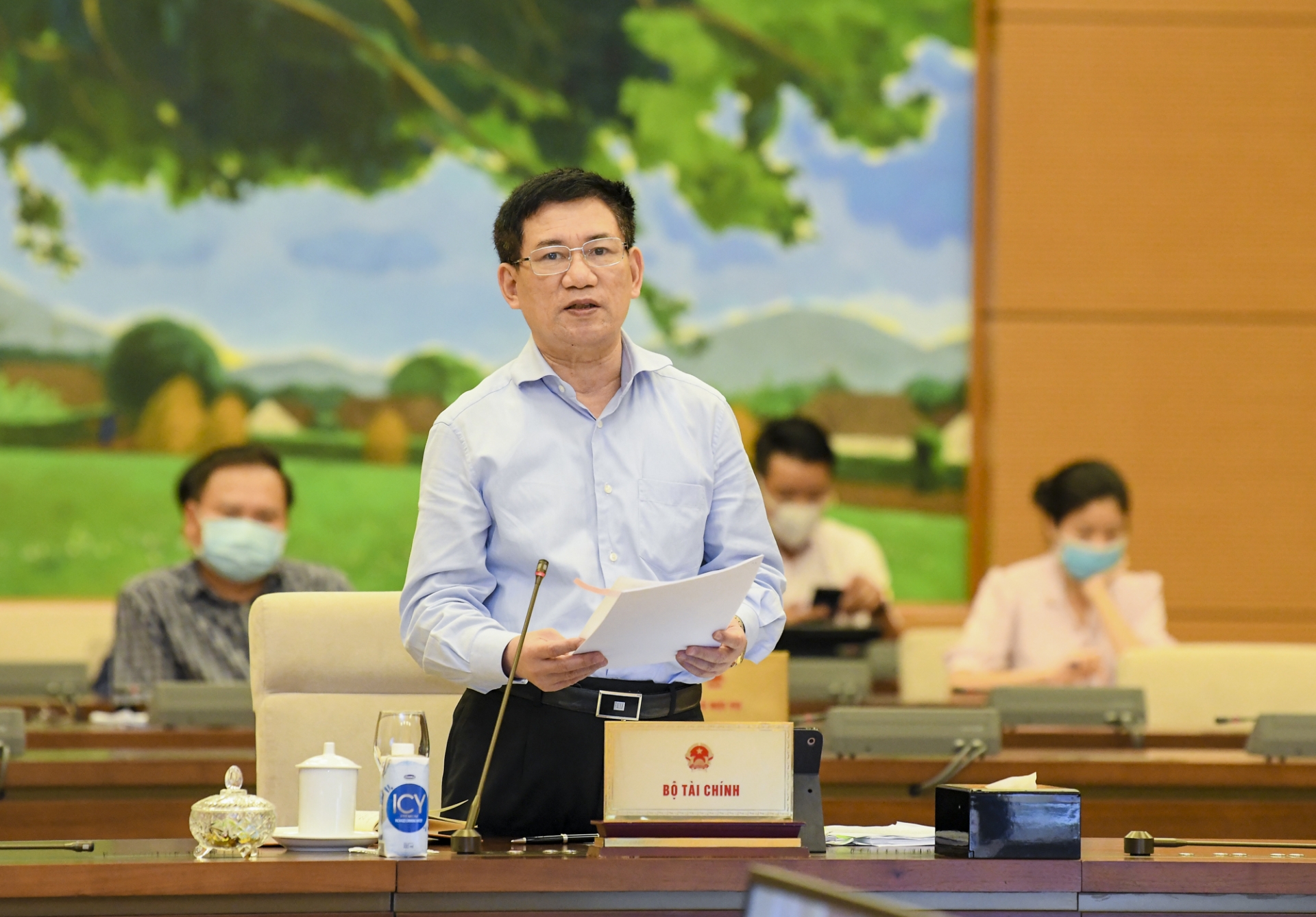 越南财政部长胡德福。图自tapchitaichinh.vn