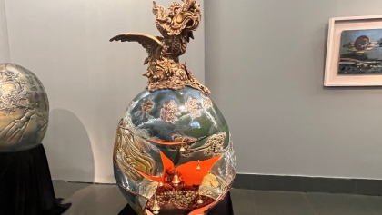 通过不同吉祥物的形象传达有关越南传统文化和历史的信息