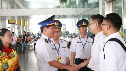 第三届越中海警青年警官交流会拉开序幕