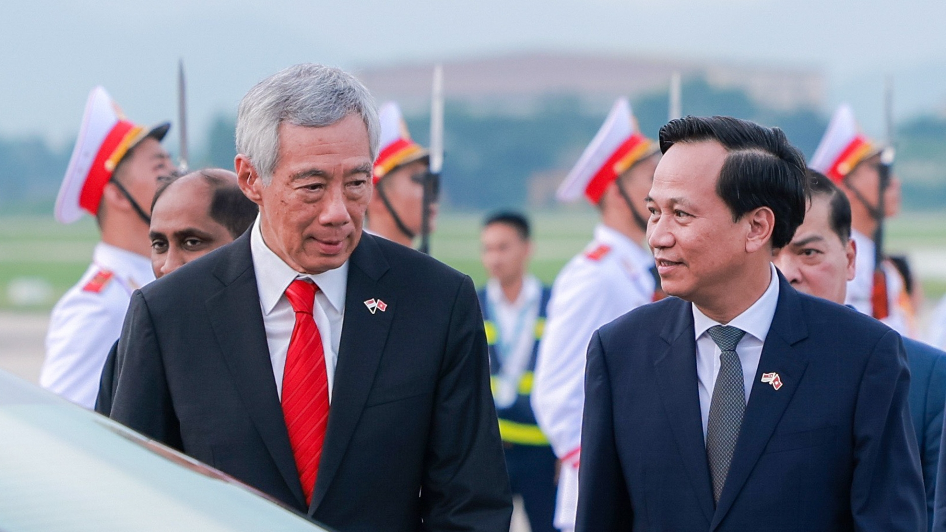 新加坡总理李显龙对越的访问圆满结束。 新加坡总理李显龙对越的访问圆满结束。