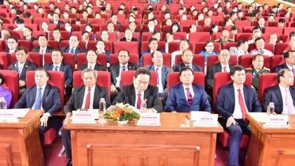 600名代表参加第五次越老友谊联欢会开幕式