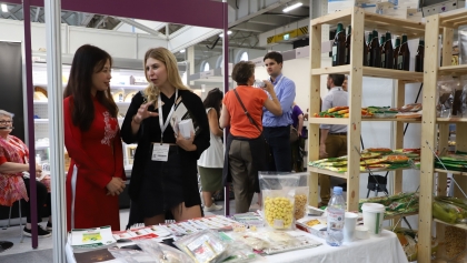 在2023年英国优质食品展览会上推广越南食品