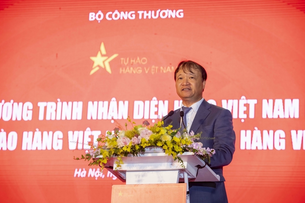 越南工贸部副部长杜胜海在开幕式上发表讲话。图自qltt.vn 越南工贸部副部长杜胜海在开幕式上发表讲话。图自qltt.vn