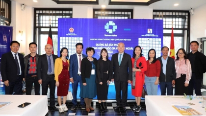 在德国推广越南国家品牌项目和产品