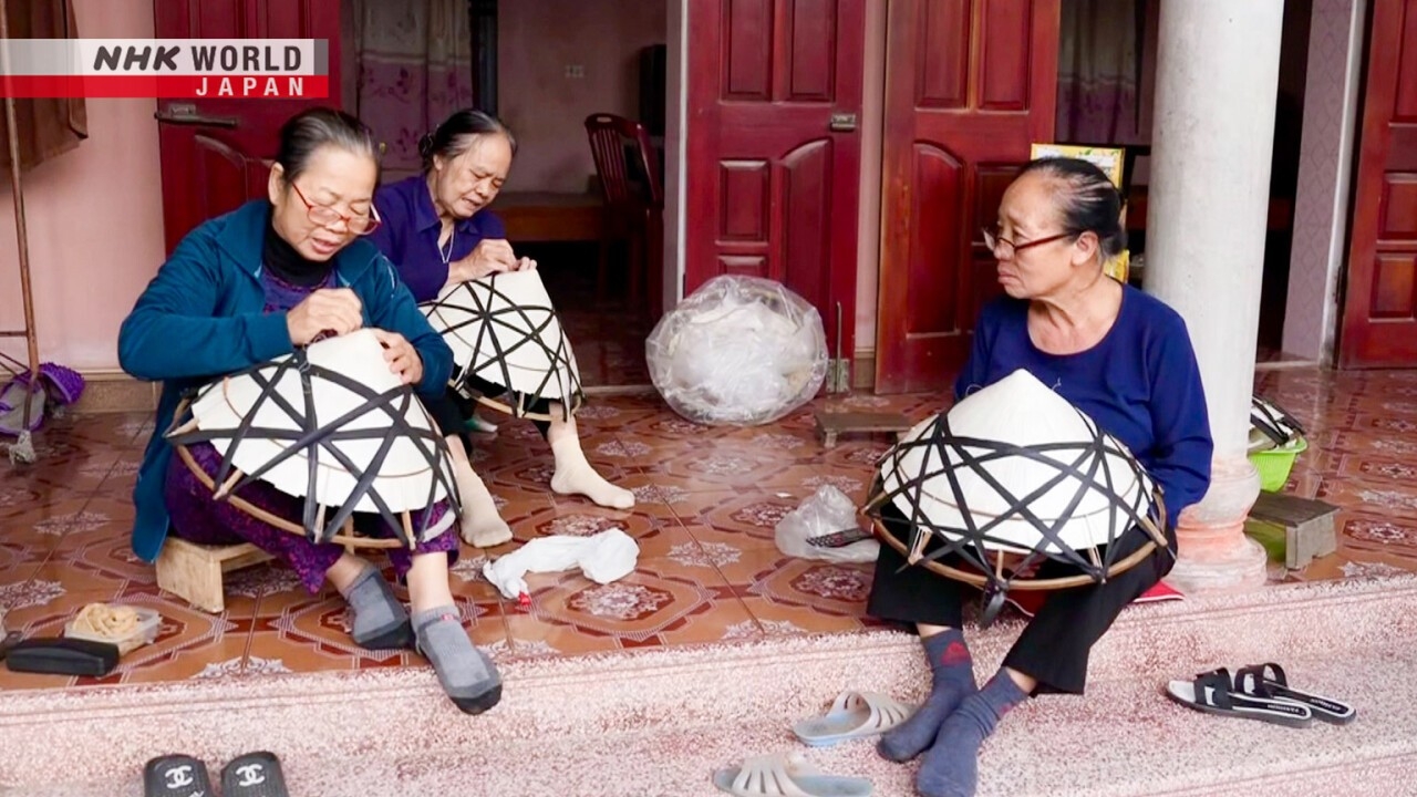在山形的小房子里的越南语课堂