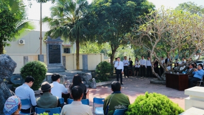 值此传统日72周年之际，越南友好组织联合会（VUFO）回恬默乡寻根，感恩乡民