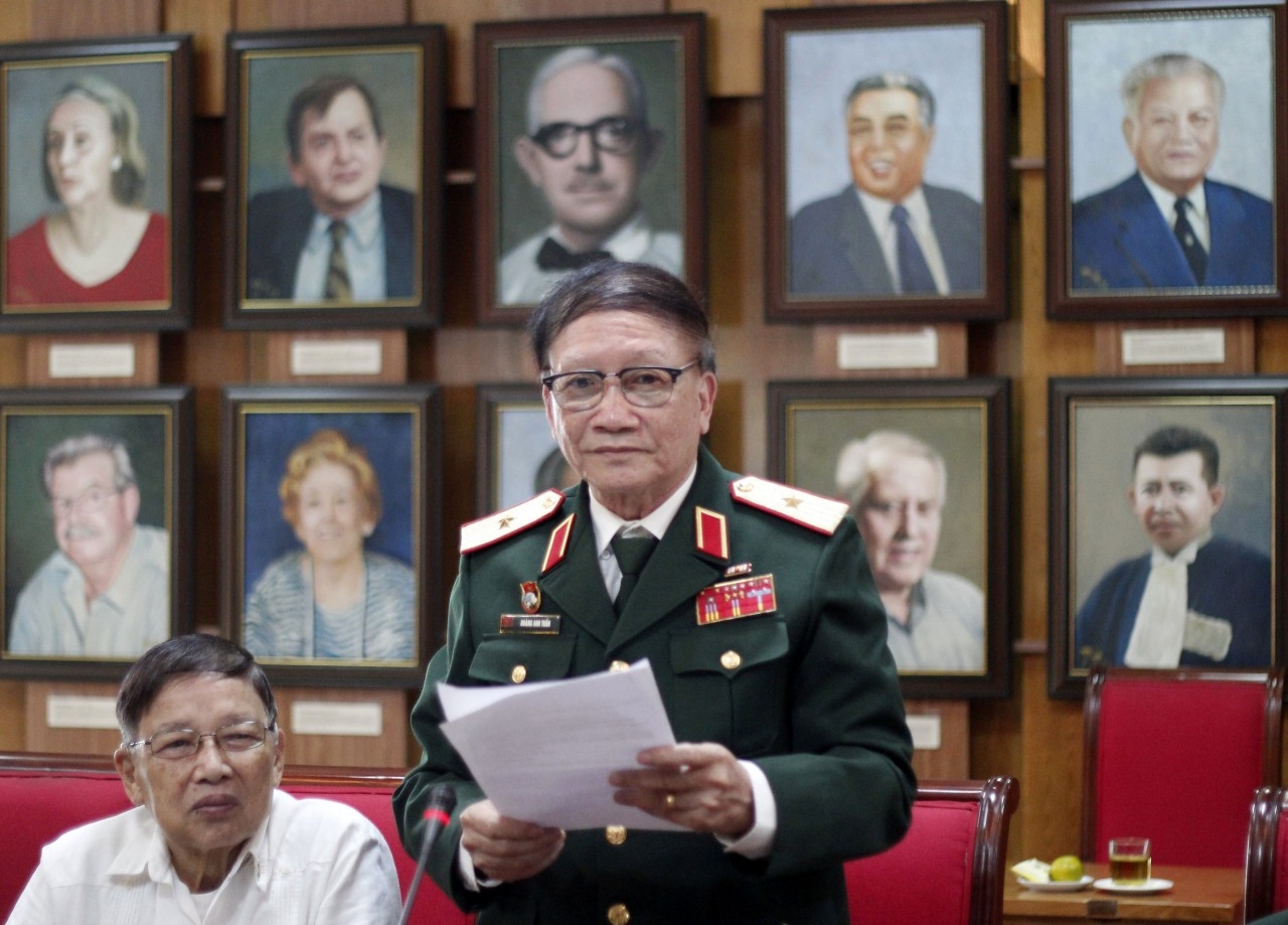 长山-胡志明小道传统协会常务副主席黄英俊 长山-胡志明小道传统协会常务副主席黄英俊