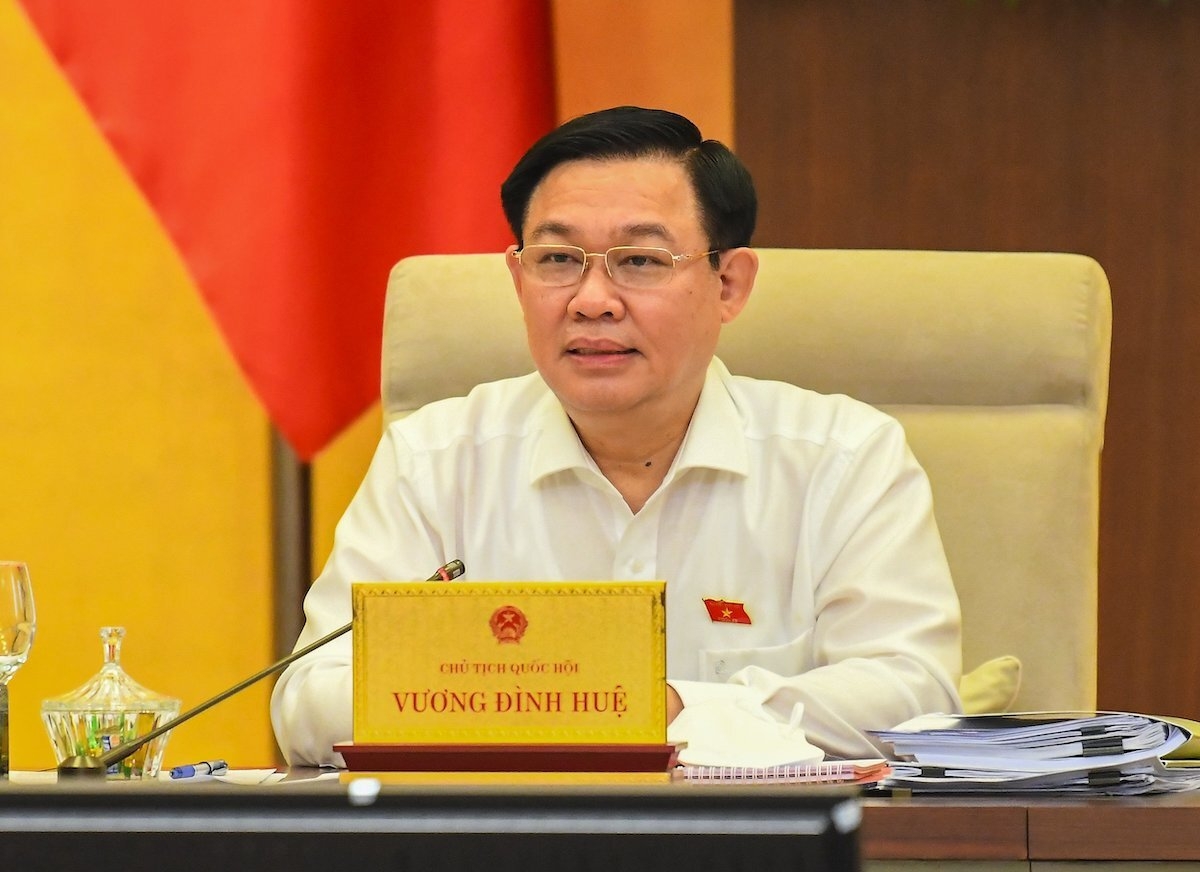 越南国会主席王廷惠。 越南国会主席王廷惠。