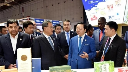 向中国宣传越南企业的品牌