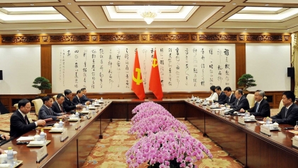 越南愿意同中国携手推动越中关系进入新发展阶段