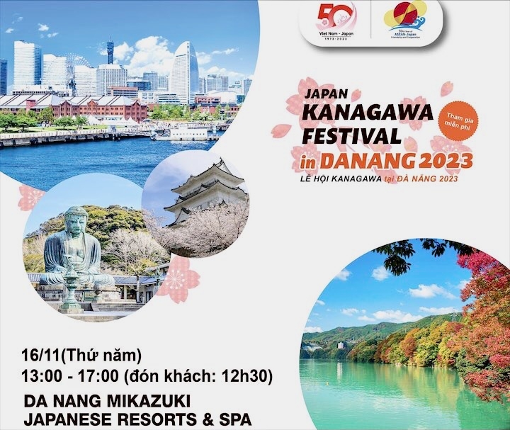 2023年岘港神奈川文化节。 2023年岘港神奈川文化节。