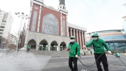 da co 20 si quan quan doi han quoc duong tinh voi covid 19