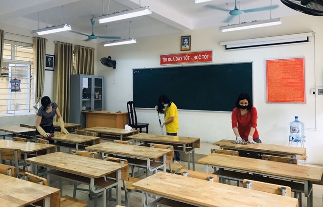 Hà Nội thành lập 6 đoàn kiểm tra công tác phòng, chống dịch Covid-19 tại trường học ha noi thanh lap 6 doan kiem tra cong tac phong chong dich covid 19 tai truong hoc
