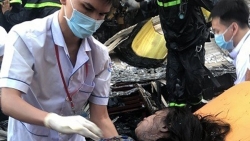 vu chay nha o tphcm 1 truong hop tu vong cac nan nhan con lai bong nang suy ho hap