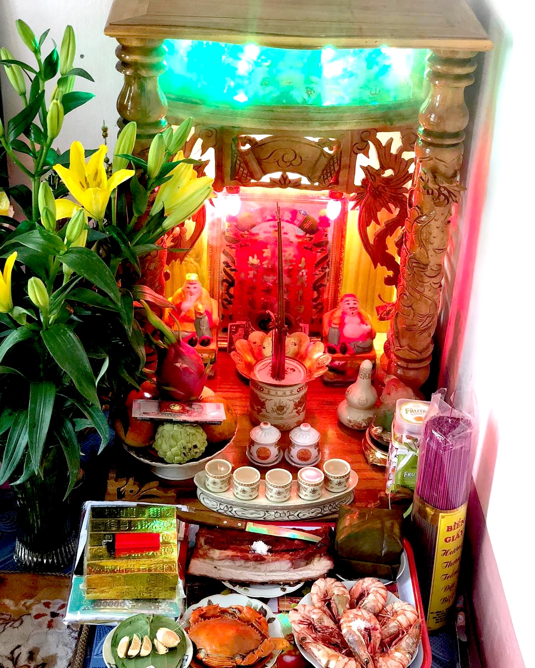 huong dan nghi le cung than tai mung 10 thang gieng am lich