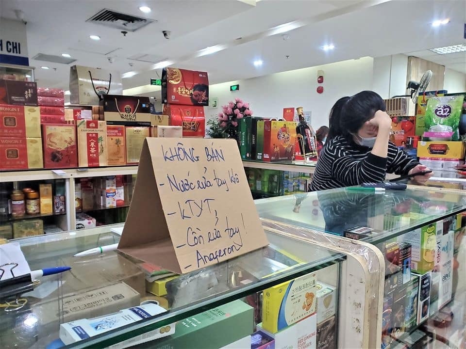 cho thuoc hapulico ha noi dong loat dat bien khong ban khau trang mien hoi