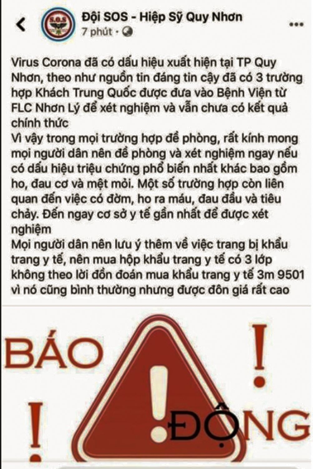 Tung tin giả về dịch virus corona, một thanh niên bị phạt 10 triệu đồng tung tin gia ve dich virus corona mot thanh nien bi phat 10 trieu dong