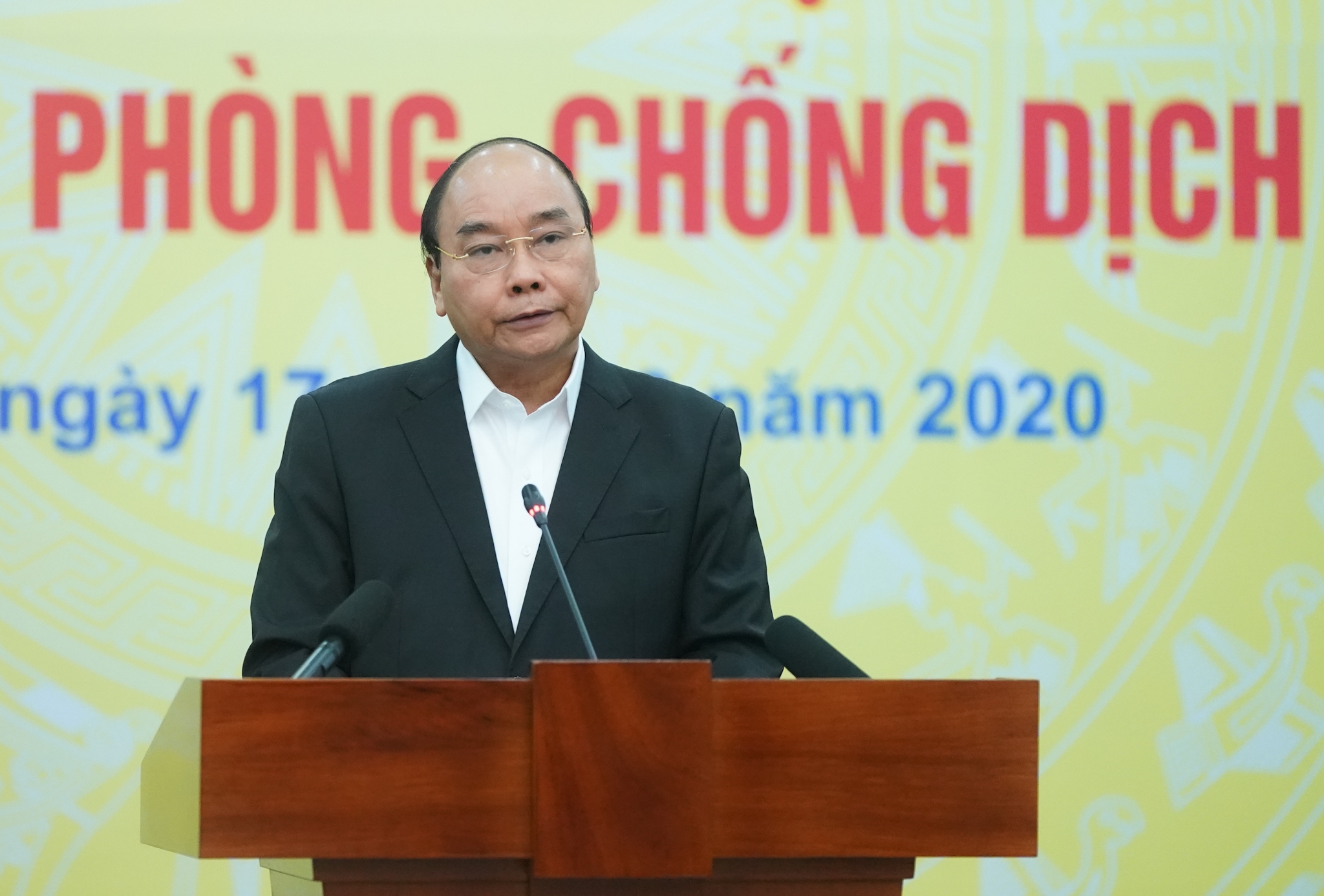 Thủ tướng dự lễ phát động toàn dân ủng hộ phòng chống dịch Covid-19 thu tuong du le phat dong toan dan ung ho phong chong dich covid 19