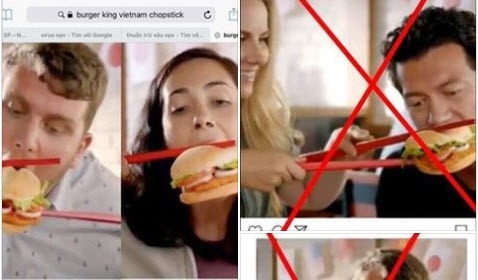 Quảng cáo chế giễu việc dùng đũa, Burger King bị dân mạng đề nghị biến khỏi Việt Nam quang cao che gieu viec dung dua burger king bi dan mang de nghi bien khoi viet nam