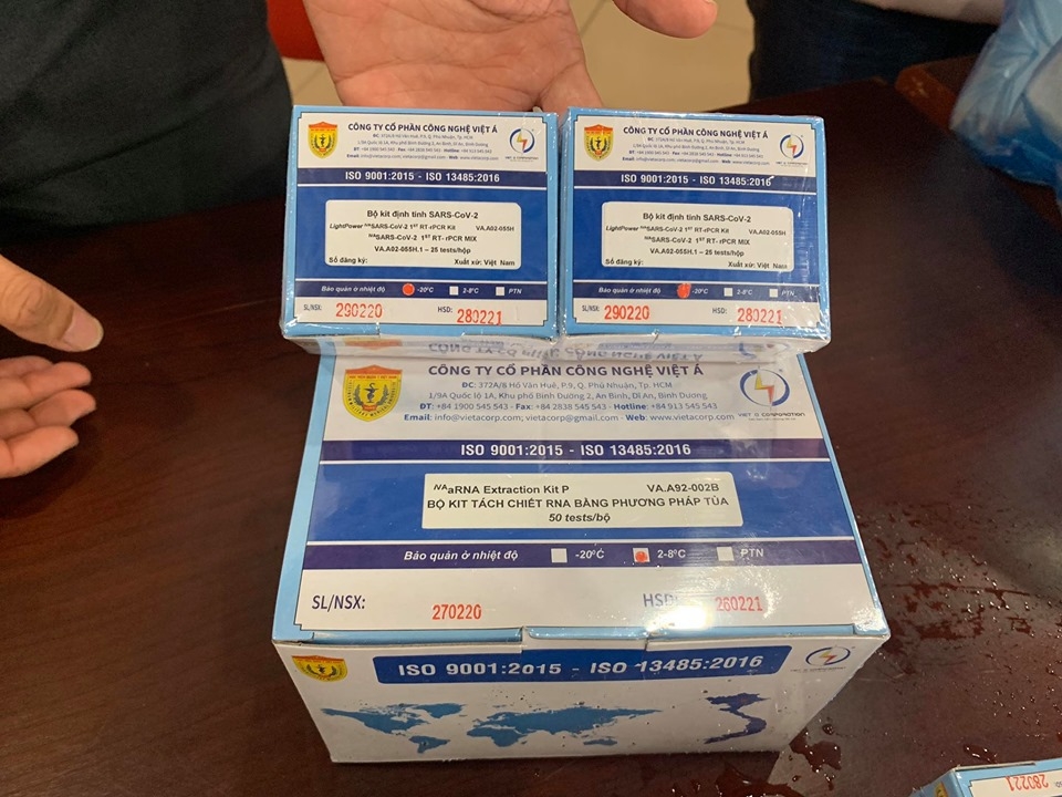 Bộ xét nghiệm COVID-19 của Việt Nam đạt tiêu chuẩn châu Âu bo xet nghiem covid 19 cua viet nam dat tieu chuan chau au