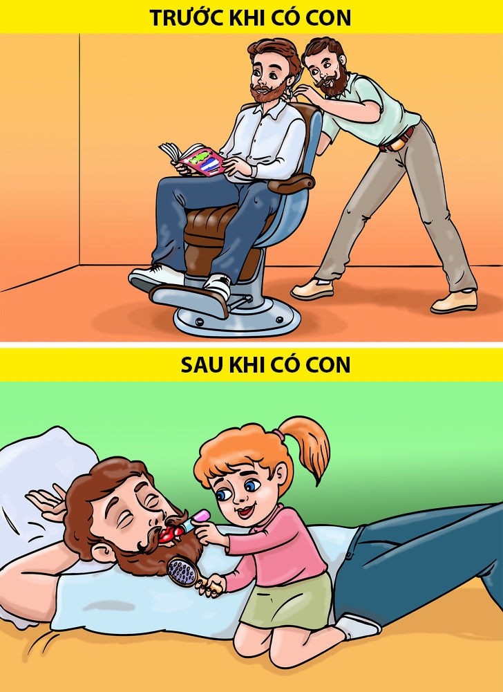 11 tình huống "không bao giờ trở lại như xưa" sau khi có con nhỏ 11 tinh huong khong bao gio tro lai nhu xua sau khi co con nho