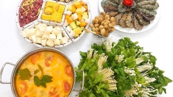 mon ngon de lam hau nuong mo hanh va canh ngao rau cai