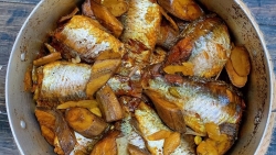 mon ngon de lam hau nuong mo hanh va canh ngao rau cai