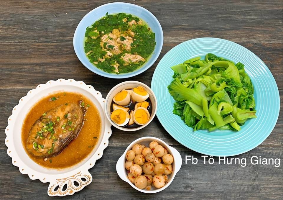 Món ngon dễ làm: Cá thu rim nước mắm, canh rau đay nấu cua mon ngon de lam ca thu rim nuoc mam canh rau day nau cua