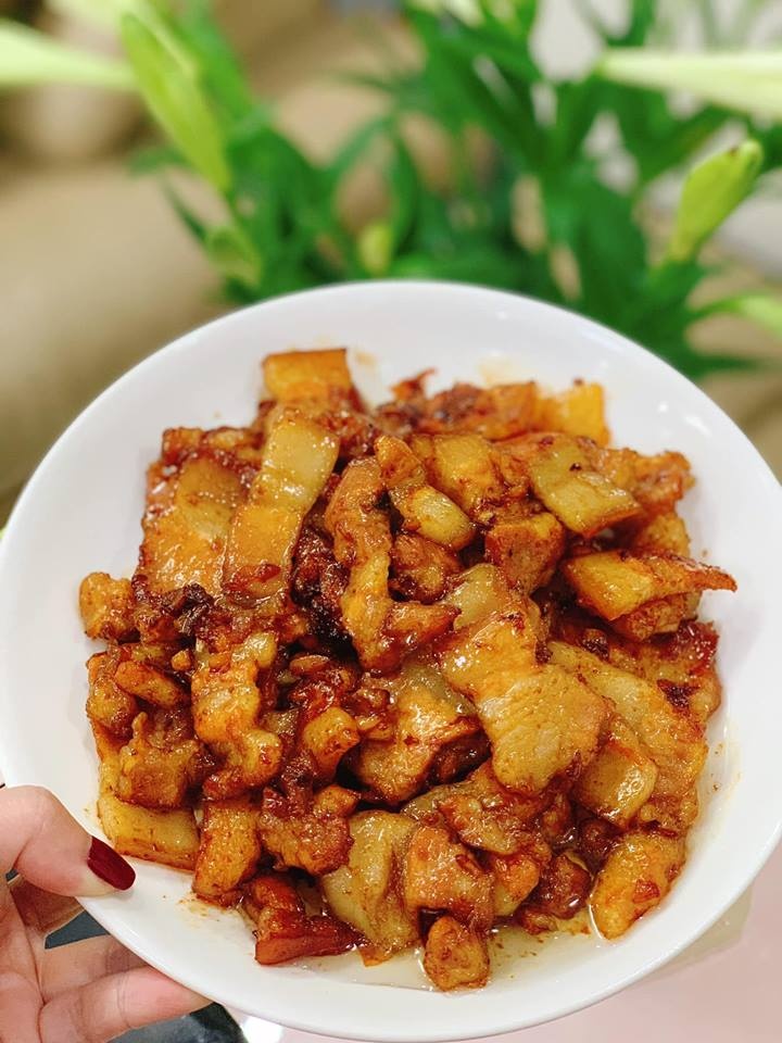 Món ngon dễ làm: Thịt ba chỉ rang cháy cạnh đậm đà đưa cơm mon ngon de lam thit ba chi rang chay canh dam da dua com