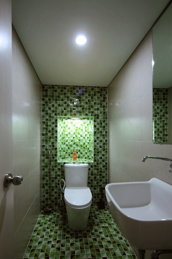 Nhà tập thể cơi nới trông như phòng khách sạn sau khi sửa nha tap the coi noi trong nhu phong khach san sau khi sua