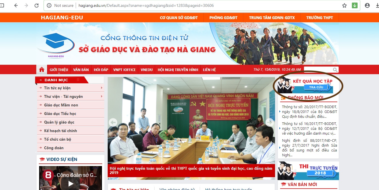 Tra cứu điểm thi tuyển sinh lớp 10 Hà Giang năm 2019 tra cuu diem thi tuyen sinh lop 10 ha giang nam 2019
