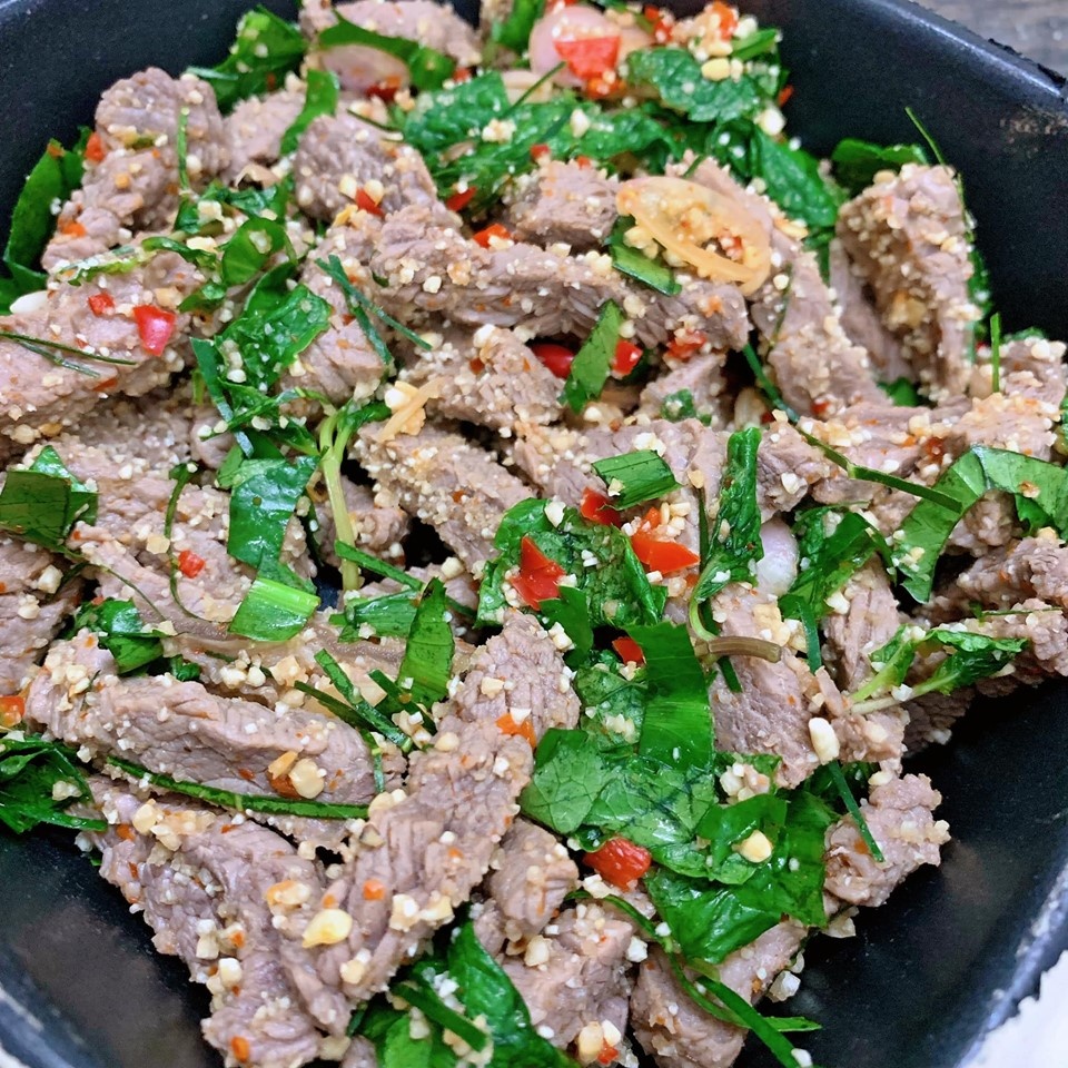 Món ngon dễ làm: Thịt bò Lạp Thái lạ miệng lai rai ngày mưa mon ngon de lam thit bo lap thai la mieng lai rai ngay mua