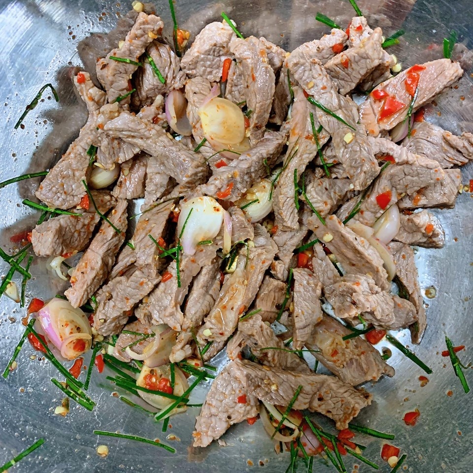 Món ngon dễ làm: Thịt bò Lạp Thái lạ miệng lai rai ngày mưa mon ngon de lam thit bo lap thai la mieng lai rai ngay mua