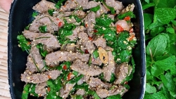 thit lon kho ruoc sa mon ngon dam da dua com
