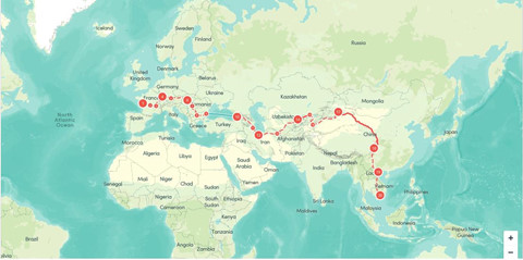Cô gái Việt cùng chồng đạp xe 16.000 km từ Pháp về Việt Nam co gai viet cung chong dap xe 16000 km tu phap ve viet nam